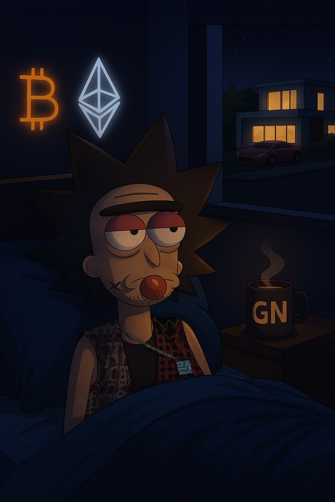 RiRickNFT's tweet photo. Good night from RiRick πβ¨ dreaming in Web3 vibes π
.
.
#GN #RiRick #NFTCommunity #Web3 #CryptoTwitter #WAGMI https://t.co/JsIGitLRmc