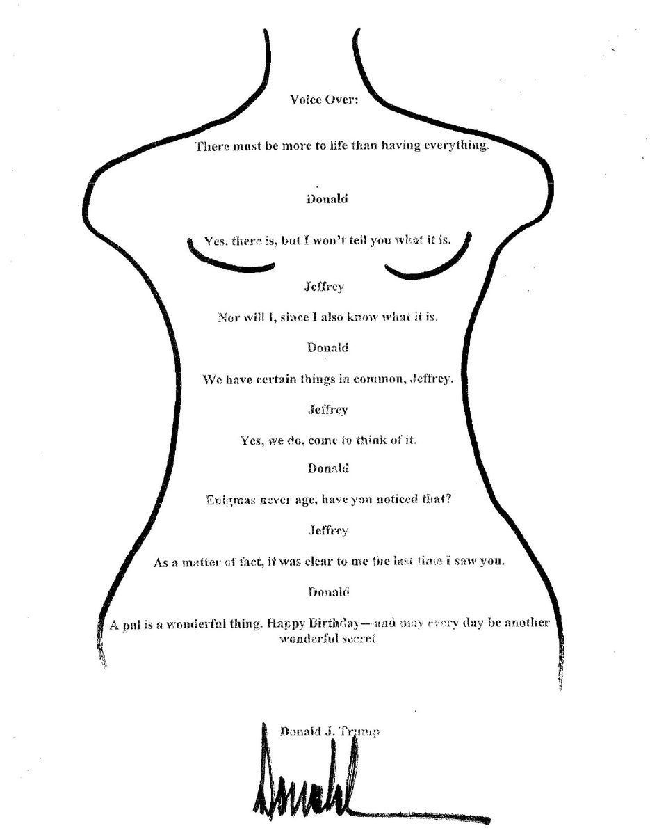 Dear MAGA,

For years, you have made excuses for this sexual predator and creep for:
- Grabbing women by the p***y
- Walking in on naked teen beauty contestants
- sexually assaulting E. Jean Carroll
- Cheating on all his wives
- wanting to bang his own daughter

Now he's all over