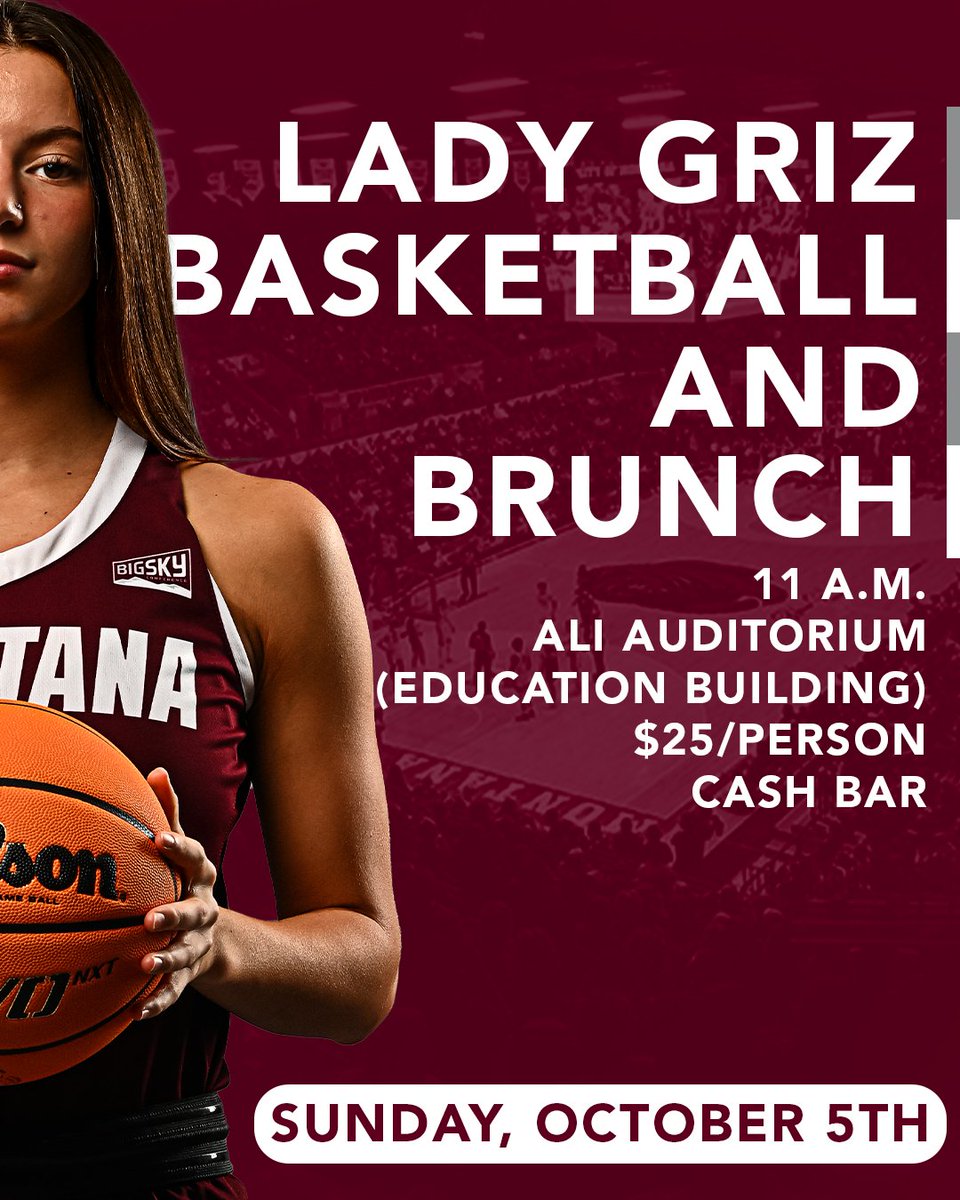 A new era is coming.. 🔥

Don't miss your chance to meet the 2025 Lady Griz Basketball team!

#LadyGriz | #GoGriz
