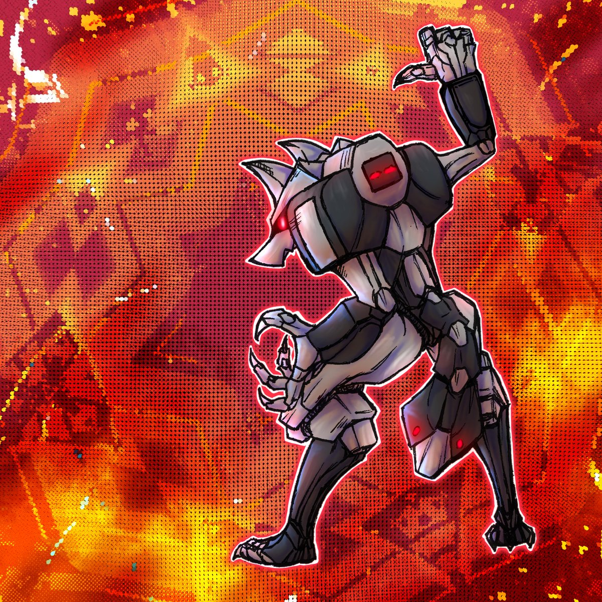 My brother actually made the original sketch and idea for this one! Morphtronic Steppen ✨