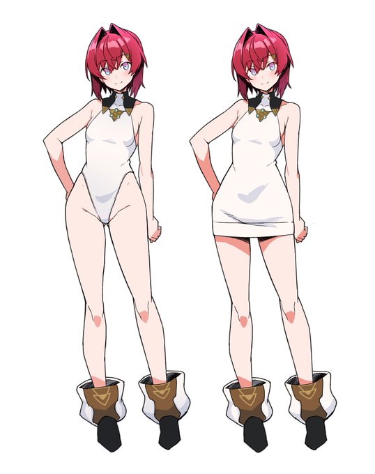 アンちゃんのこれをこう

って思ったけど、赤い上着の下これ丸見えだわっていうらくがき 