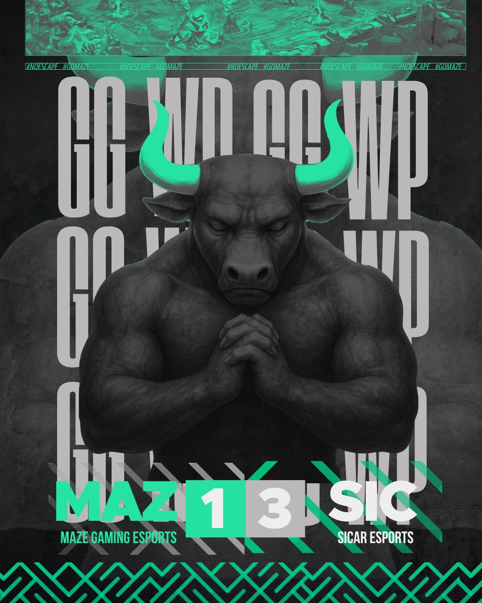 Fuimos.

El Minotauro no se encontró a si mismo probándose indigno en la final. Lamentablemente caemos 1-3 v/s <a href="/SicarEsports/">Sicar Esports</a> cediendo el paso a la gran final. 

Así termina la participación en el split 2 de la LRS by <a href="/Lolacelatam/">Ligas regionales LATAM x ACE</a>  donde obviamente descatamos el trabajo de todo el