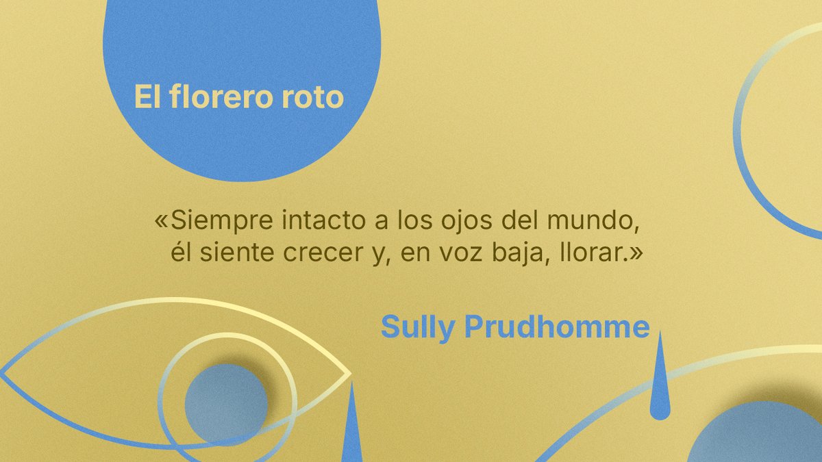 CirculoEdAzteca's tweet image. En 1901, nació el Nobel de Literatura y Sully Prudhomme fue el primero en obtenerlo. Su poesía destacaba por su idealismo, maestría  🌍✒️
Si buscas inspiración, su trabajo es un excelente punto de partida.📚