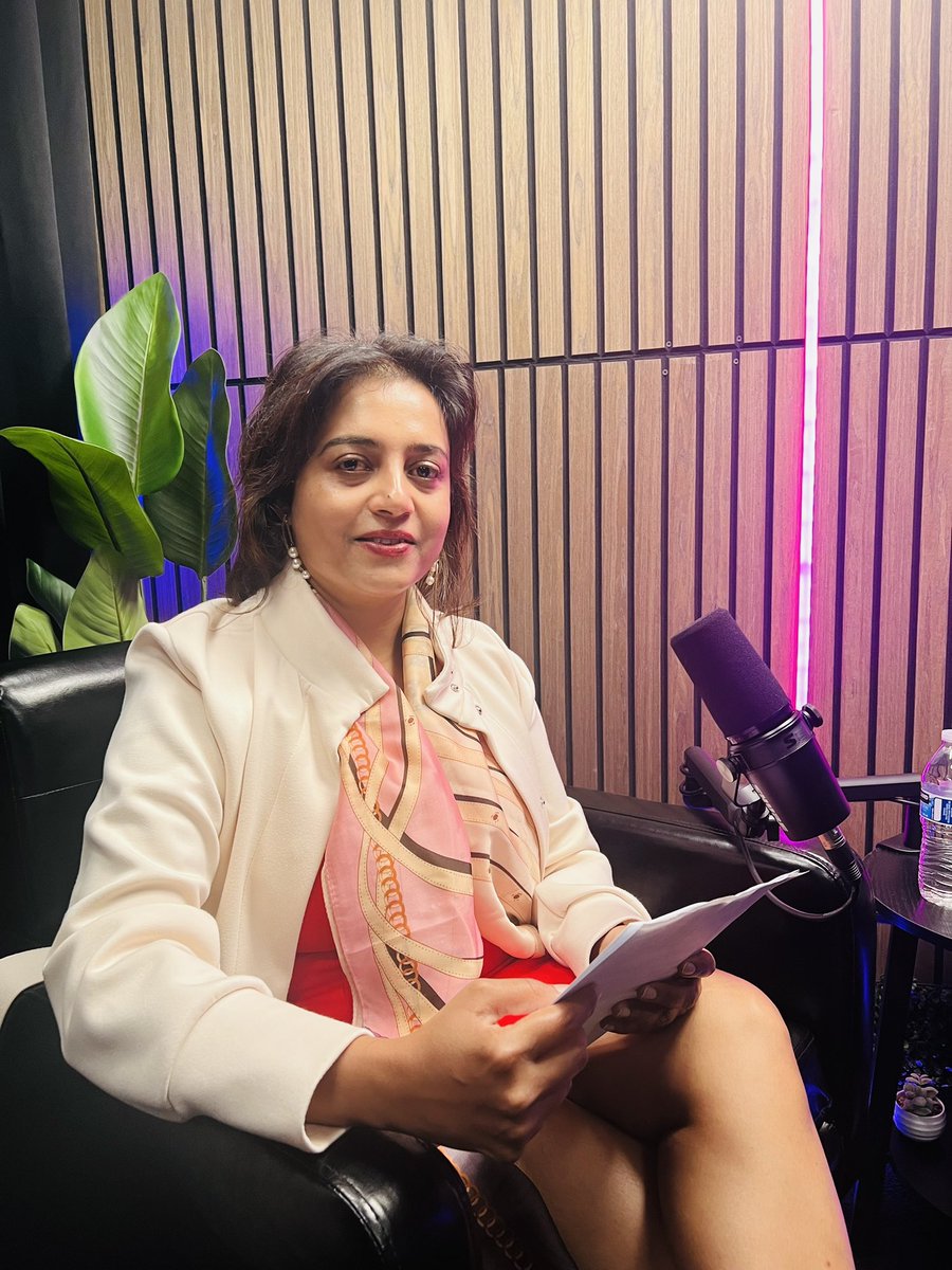 Vidyangi520's tweet image. Podcasting with the #mega #techinfluencer in #siliconvalley @pgosavi7056 from @BlumbergCapital