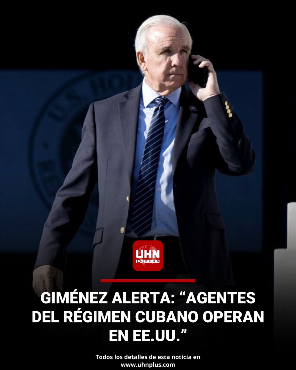 🇺🇸🇨🇺🇻🇪‼️ | ÚLTIMA HORA — Tras el golpe militar de Trump en el Caribe contra carteles y dictadores, el congresista cubanoamericano Carlos Giménez alertó sobre la presencia de agentes del régimen comunista de La Habana viviendo en EE.UU. bajo programas migratorios. Exigió al