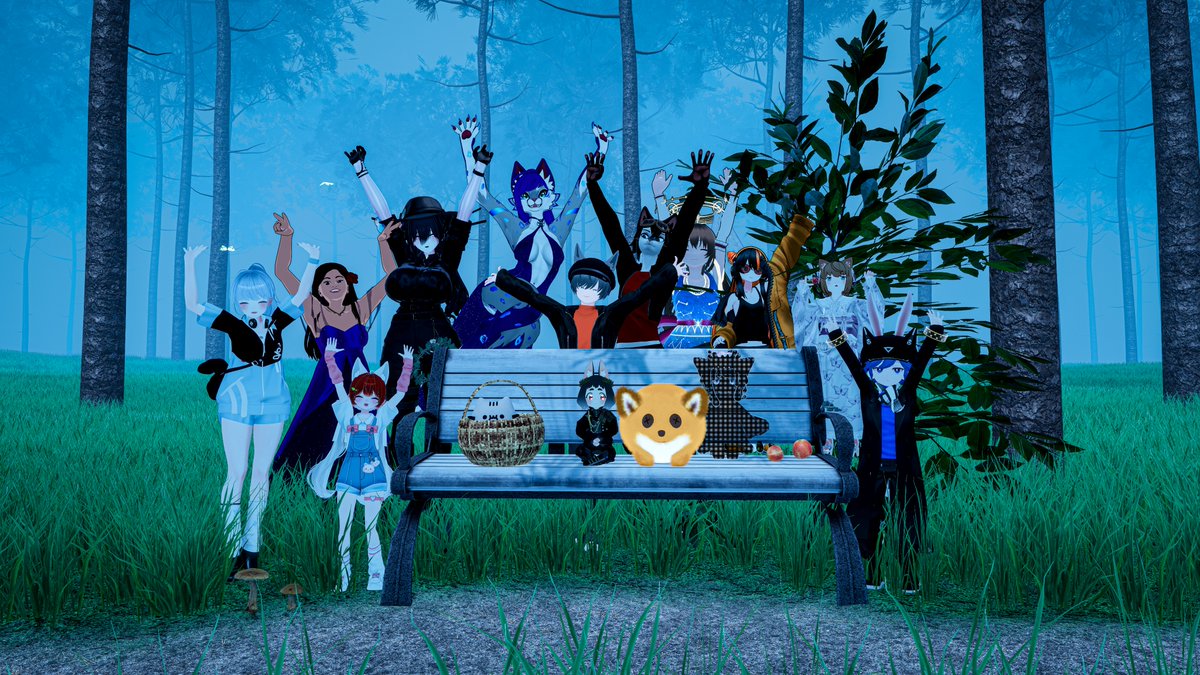 今日は私のTwitch配信に来てくれてありがとう！
Lilly the Catさんの新しいワールドを紹介できて、とても光栄でした！
本当に素敵で美しいワールドです！
Thanks for coming to my Twitch stream today!
I felt very privileged to present Lilly the Cat's new world!
It's such a wonderful and