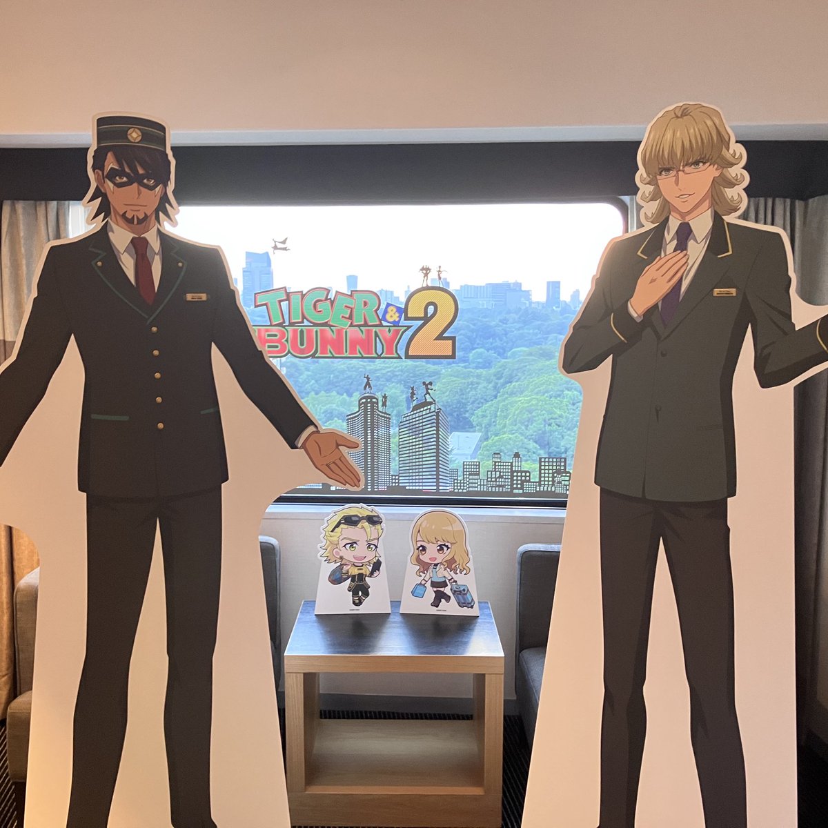 部屋に着いても全然ゆっくりできないんてすけどー！(嬉しい悲鳴)

例の如くタグ忘れてた
#タイバニニューオータニ