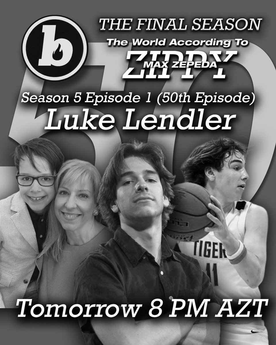 zippys_world's tweet photo. LUKE LENDER (@LukeLendler) makes his debut on the program to celebrate our 50th all-time episode! 

Tune in Tomorrow @ 8 PM AZT only on @BlazeRadioASU and wherever you get your podcasts! https://t.co/4N3fh4C1NB