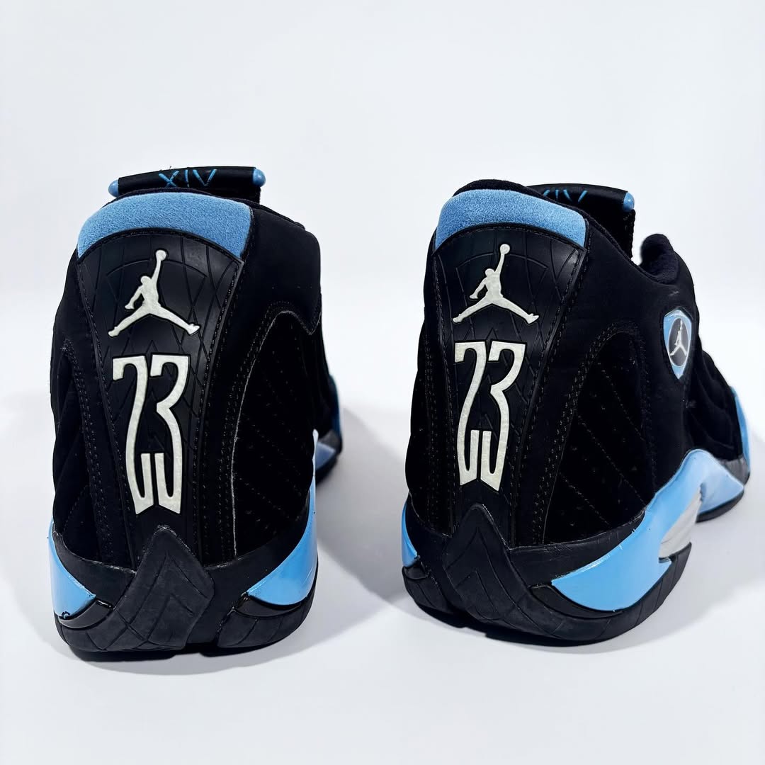 houseofheat's tweet image. Air Jordan 14 “Black University Blue” Releases on March 21, 2026 ❄️🥶

Details ➡️ hoh.news/y1qeMP7T