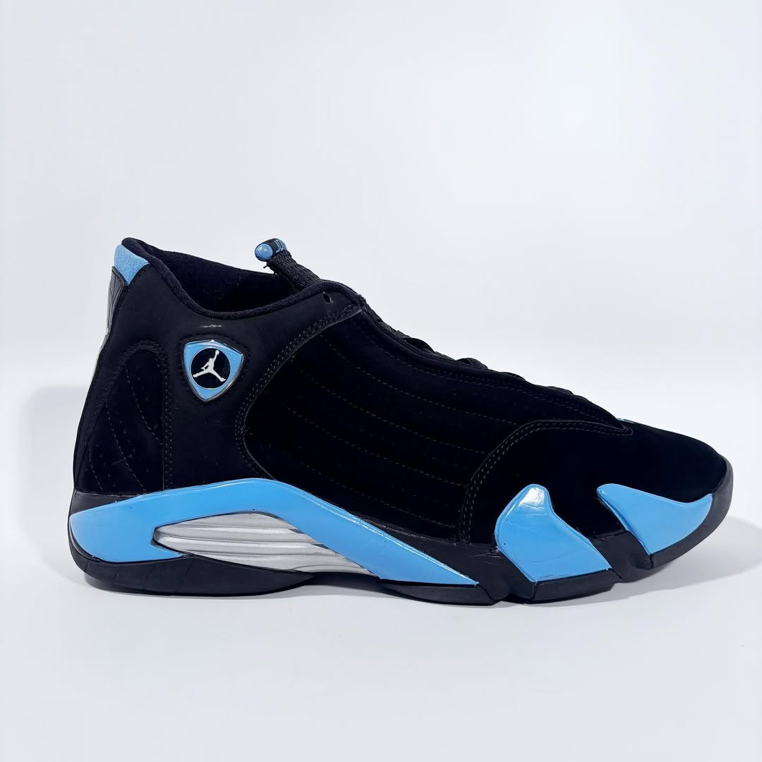 houseofheat's tweet image. Air Jordan 14 “Black University Blue” Releases on March 21, 2026 ❄️🥶

Details ➡️ hoh.news/y1qeMP7T