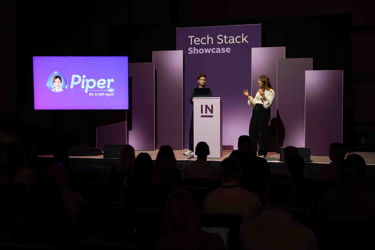 We're still buzzing from all the incredible conversations we had at #INBOUND25! 

One of the highlights of the event? 

Getting to share how Piper the AI SDR Agent, changes the game by running seamless, personalized pre-event outreach and post-event follow-up—while your human