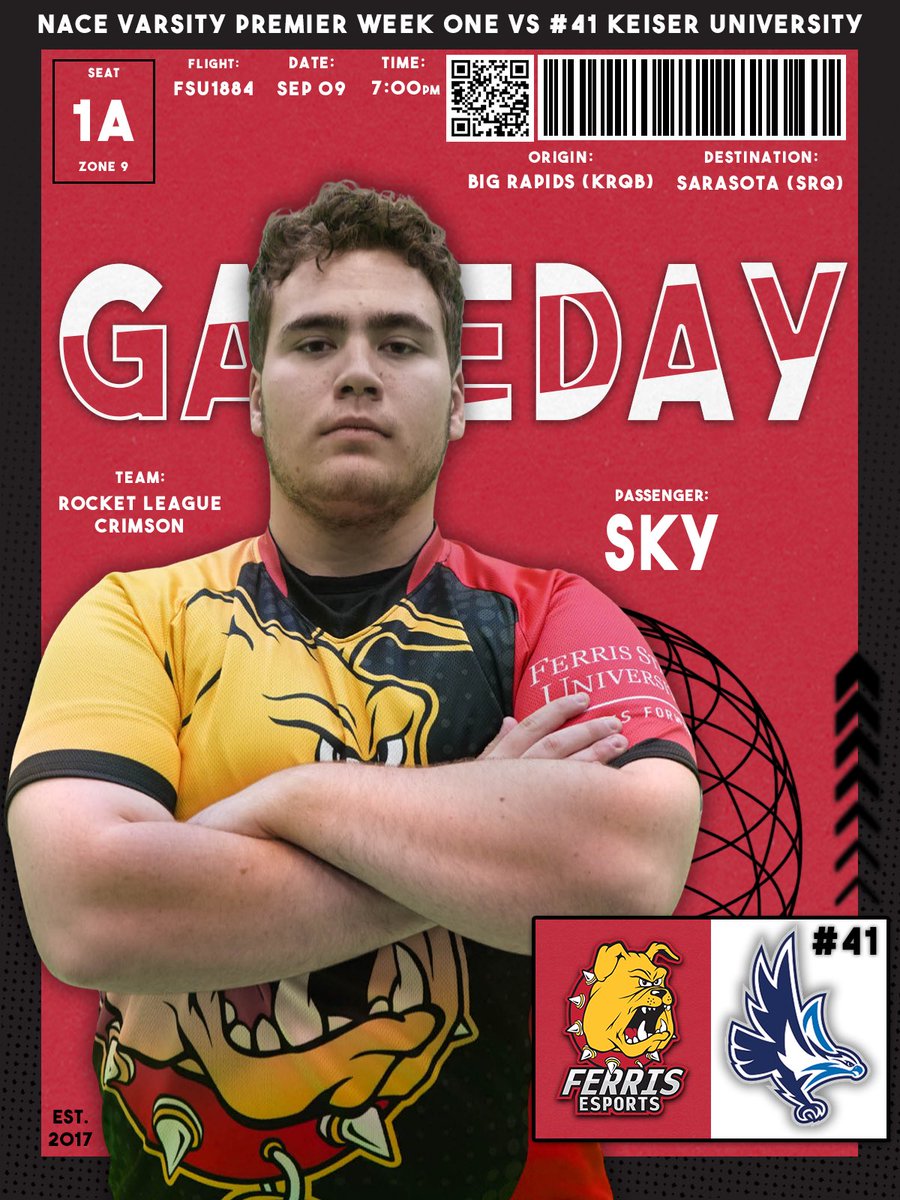 First Varsity game tonight for our Rocket League team is about to start vs <a href="/KeiserEsports/">Keiser Esports</a> ! Let’s go DAWGS!