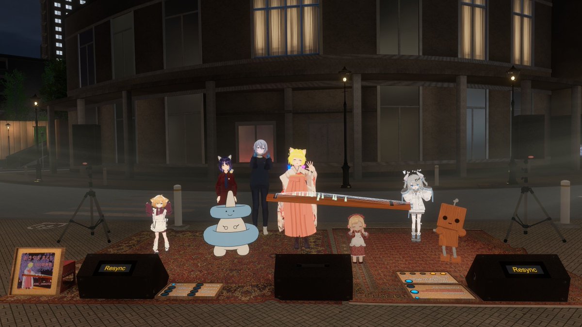 おきやま まとし(OKIYAMA_Matoshi) (@c0y6a145) on Twitter photo 昨夜の #VRChat ('ᴗ')
ちょっと久しぶりに、突発路上ライブいたしました!(*´▽`*)お客さん来てくださって感謝~!みなさん、ありがとでした~! #VRC_OKIKOTO #VRFNS 昨夜の #VRChat ('ᴗ')
ちょっと久しぶりに、突発路上ライブいたしました!(*´▽`*)お客さん来てくださって感謝~!みなさん、ありがとでした~! #VRC_OKIKOTO #VRFNS