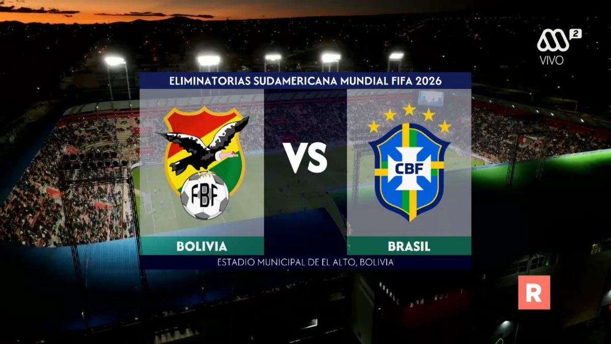 #BOLvsBRA #ClasificatoriasxMEGA
🎙️ <a href="/Marcelo_Kalu/">marcelo gonzalez</a> 
🎙️ <a href="/fabi_moralesj/">Fabian Morales</a>