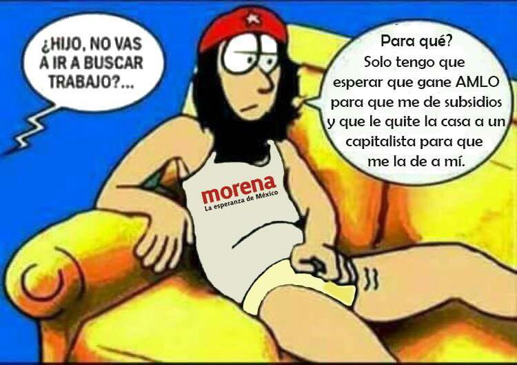 <a href="/VillaDeCortesBJ/">Villa de Cortés 🌳🌲🌴🍃💧🚴🍉</a> Llamar fascistas o de derecha a quien no aplaude los engaños del gobierno, habla de una gran mediocridad, envidia y sobretodo de gente fracasada y huevona que quiere tener lo que tiene el que trabaja pero sin trabaje.