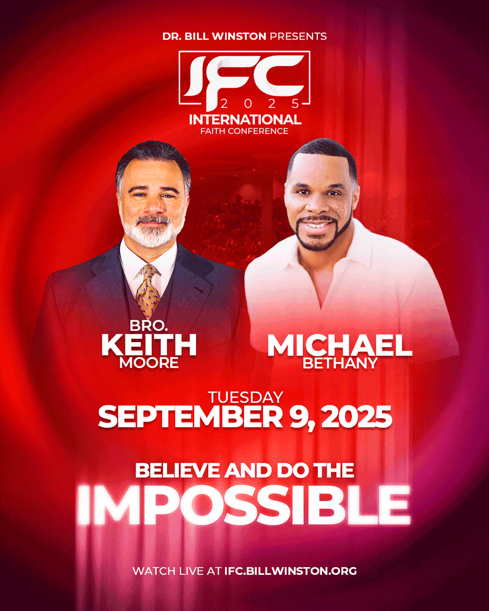 2025 International Faith Conference tweet media