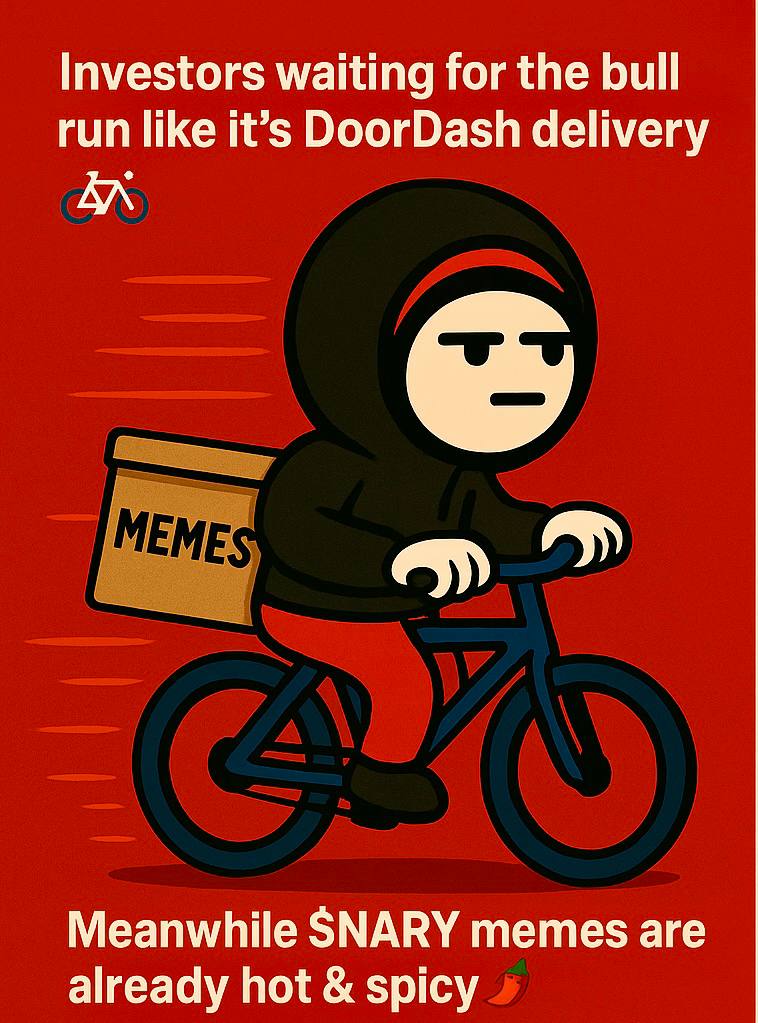 odinarysol's tweet photo. Crypto Twitter refreshing charts like DoorDash ETA.
But $NARY memes? Already piping hot and served. 🍕🔥
#ODINARY #NARY #CryptoFam #MemeCoinCommunity #CT #CryptoTrends #HODL #Next100x #memecoin #Solana https://t.co/LPbKc1sZGW
