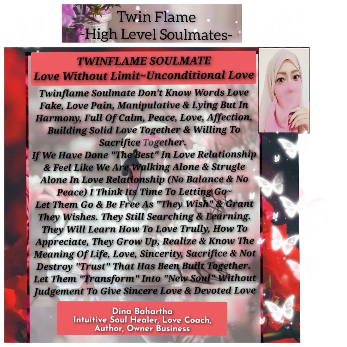 DBahartha's tweet photo. 🌸🦢Twin Flame Connection &amp; Soulmate Connection 🌸🦢

 #Soulmates #twinflame #ownerbusiness #soulhealer https://t.co/9K6k0bZO5h
