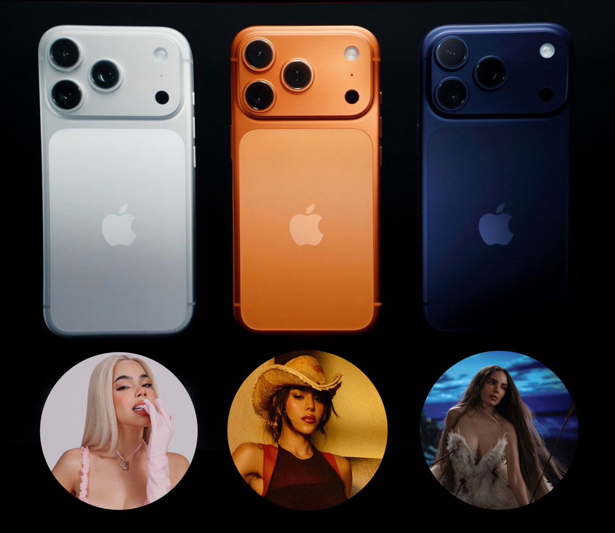 oh el impacto de este junte pop está en todos lados #AppleEvent