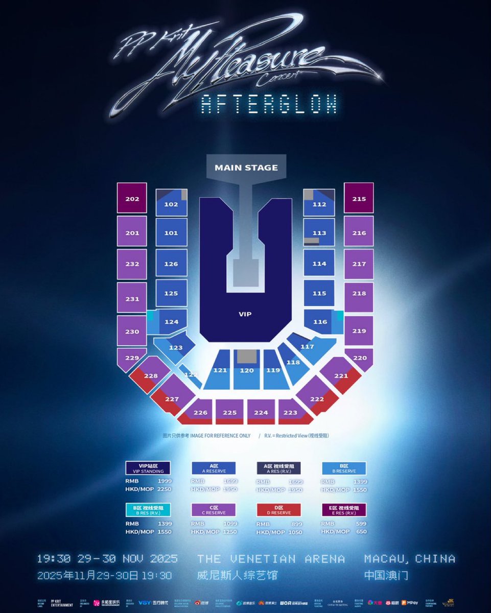 WTS PP Krit "My Pleasure Concert: AFTERGLOW"🎫

#PPKritMyPleasureConcertAfterglow
day 1&amp; day 2

•x2 VIP seats
•x3 A Reserve

transfer ID
Interfans also can buy
DM📤
#PPKritMyPleasureConcert
#PPKritEntertainment #PPKritt