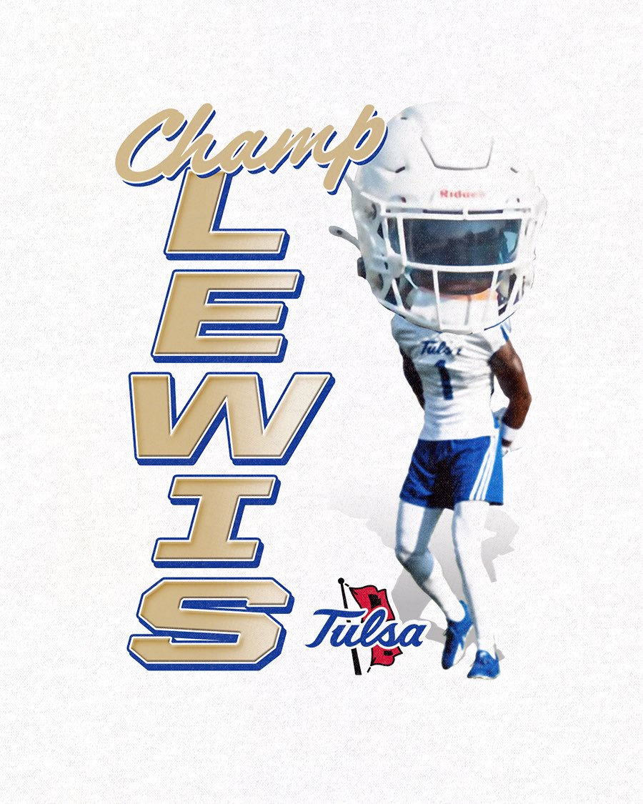 The wait is over. 🏆 

The Champ Lewis Collection is here &amp; ready for all gameday needs 🏈

🔗 nil.store/tulsa/tls-cham…