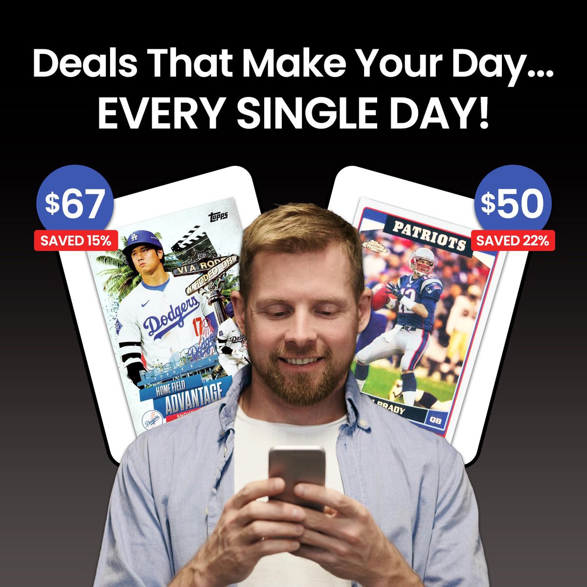 BuySportsCards.com is here to make your day, every day 😃