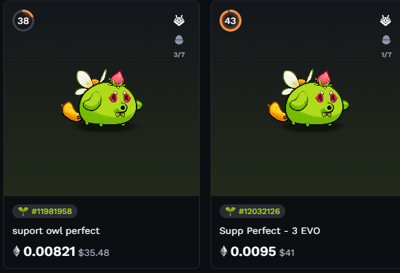 Zoro_Roninn's tweet photo. 6/ Matchups &amp; cost
✅ Strong vs Jinx (you outlast and outscale)
⚠️ Tough vs Rage (big bursts after Eclipse fades)
 Cost (with Axies having 3 evolved parts): ~$70 DPS Bird + ~$35 each support. https://t.co/udqwJ7mDWk
