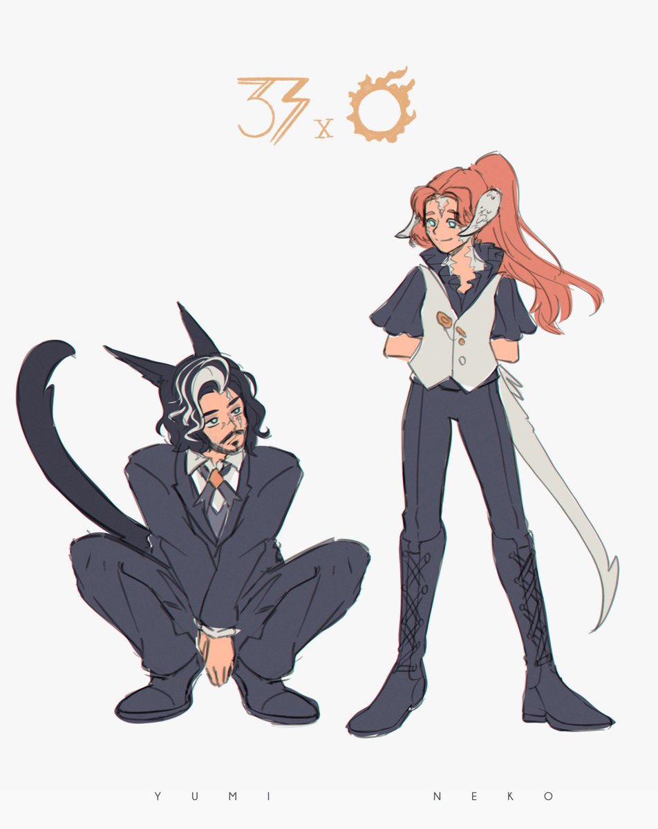 In a parallel universe ☆
#FFXIV x #Expedition33 

#Verso | #Maelle | #ClairObscurExpedition33