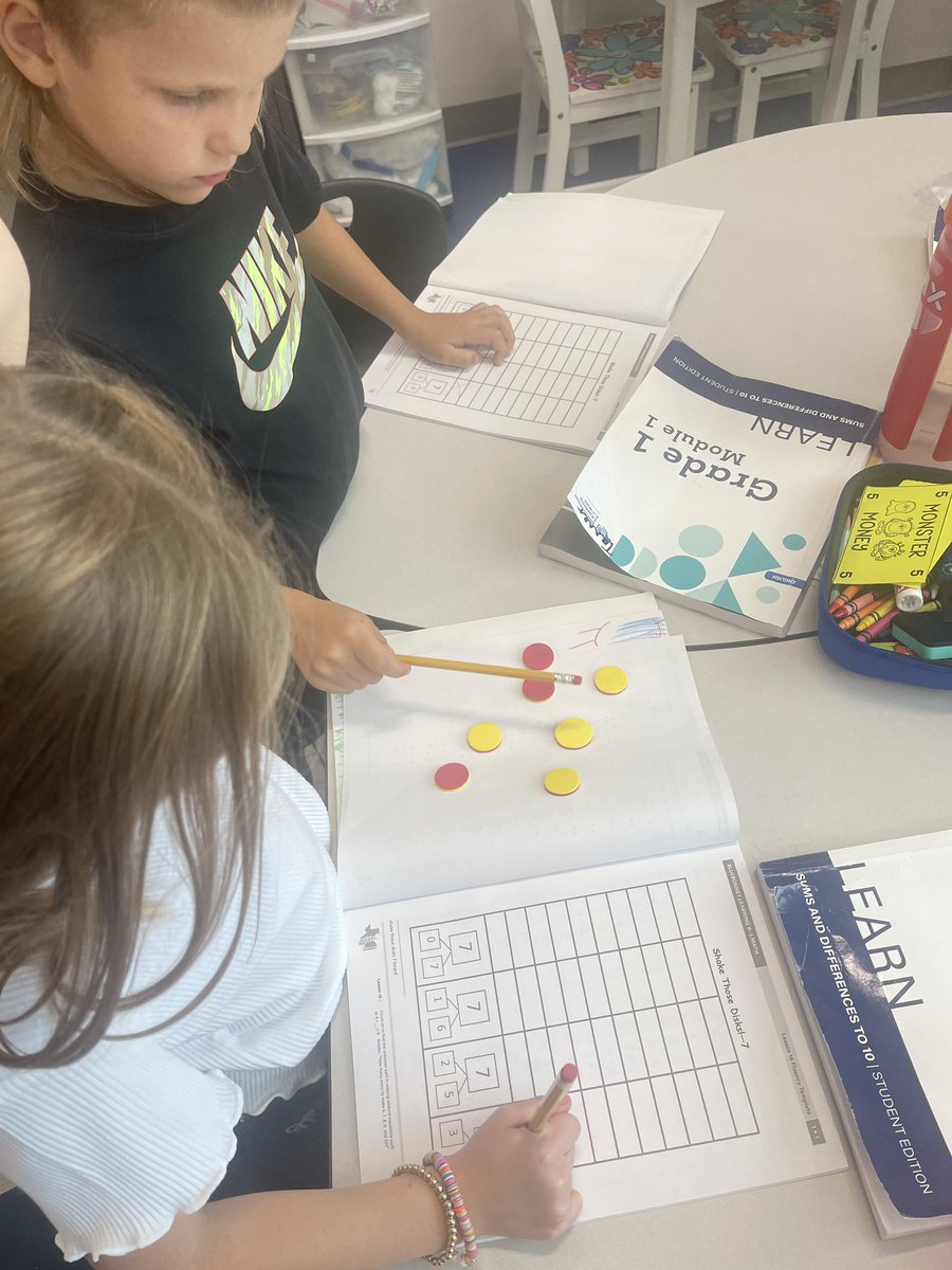 WISDLagway's tweet image. Shoutout to first graders! Building strong math fluency through hands-on activities, partner games, and lots of practice with number bonds and sums. #MathFluency #FirstGradeStars