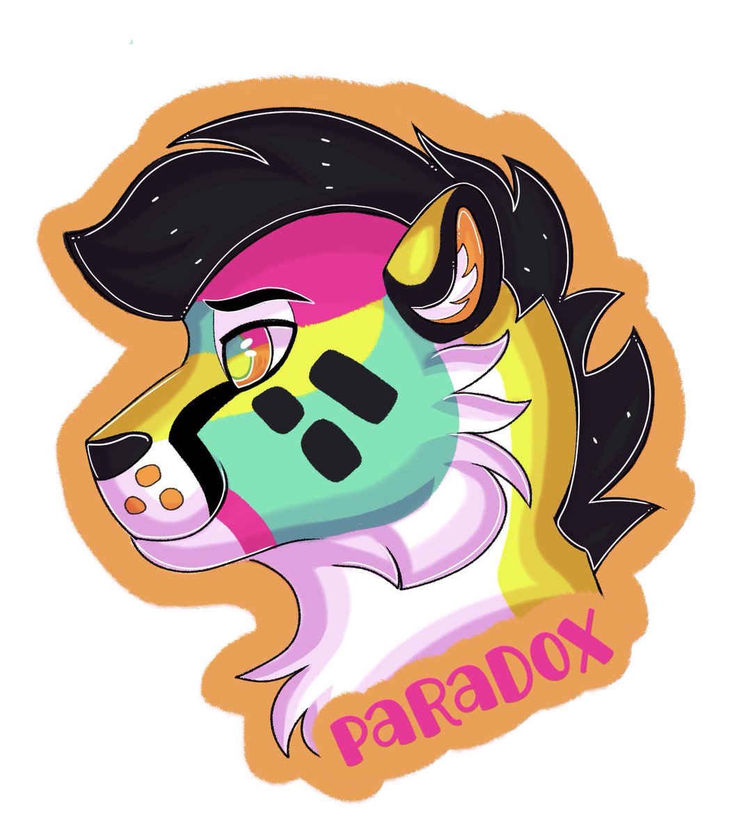 snowsweptjay's tweet image. Fanart badges I made and gave to @SeasideChee &amp;amp; @paradoxxpalms at Denfur 🩷