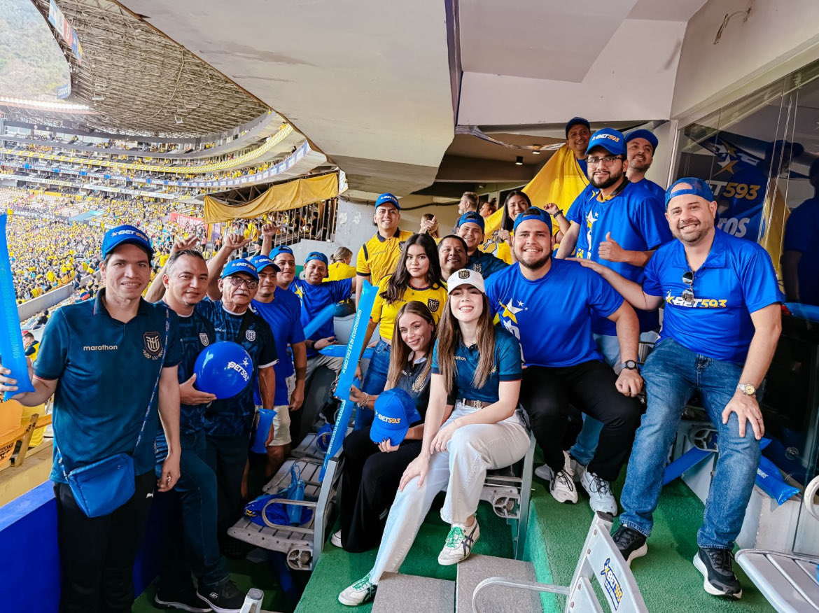 Un verdadero fanático del fútbol sueña con este momento🤩
La #SuiteBet593 no es solo una experiencia es el anhelo de todo hincha ecuatoriano!
Y con Bet593 la emoción no se detiene: con Arranca y gana, sorteamos un auto cada semana hasta noviembre🔥
#Bet593 #Bet593EsDeEcuatorianos