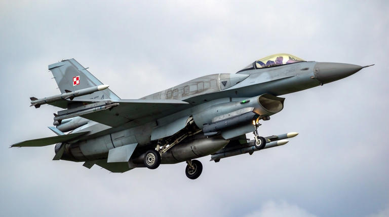 for the first time in 80 years the polish air force has fired a shot in anger.