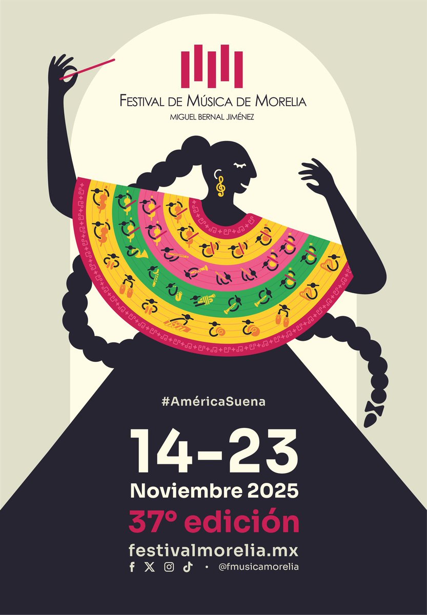 🎶 América Suena en Morelia 

Del 14 al 23 de noviembre de 2025, vive la 37ª edición del <a href="/FMusicaMorelia/">Festival de Música de Morelia MBJ</a> 

🤝 <a href="/BancoAzteca/">Banco Azteca</a> y <a href="/arteculturacrsp/">Arte & Cultura del Centro Ricardo B Salinas Pliego</a> se unen nuevamente como aliados para hacer vibrar a América a través de la música.
 
Conoce más en festivalmorelia.mx