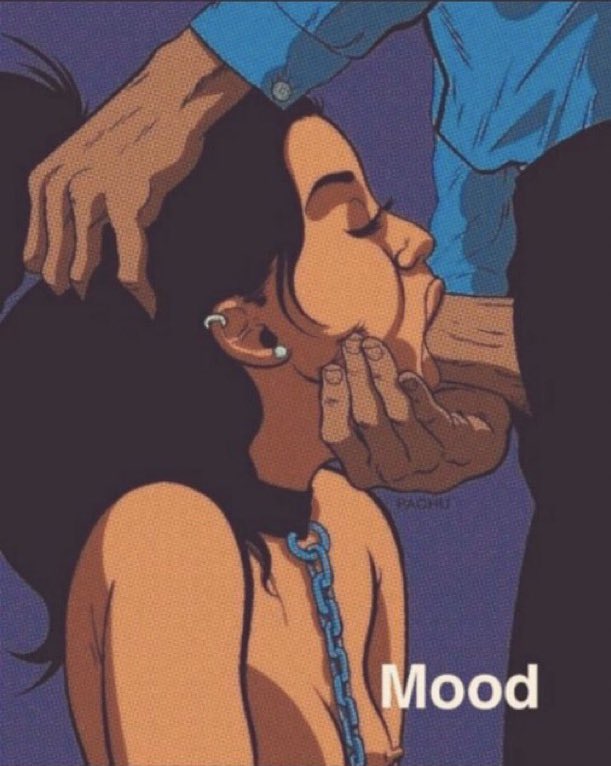 bellakiss24's tweet image. Mood

#Chokeme #cumshot #chudai