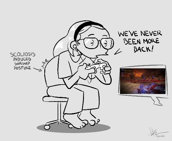 Hazaraduh's tweet photo. Biblically accurate depiction of me playing Nightreign https://t.co/PH37feBMkd