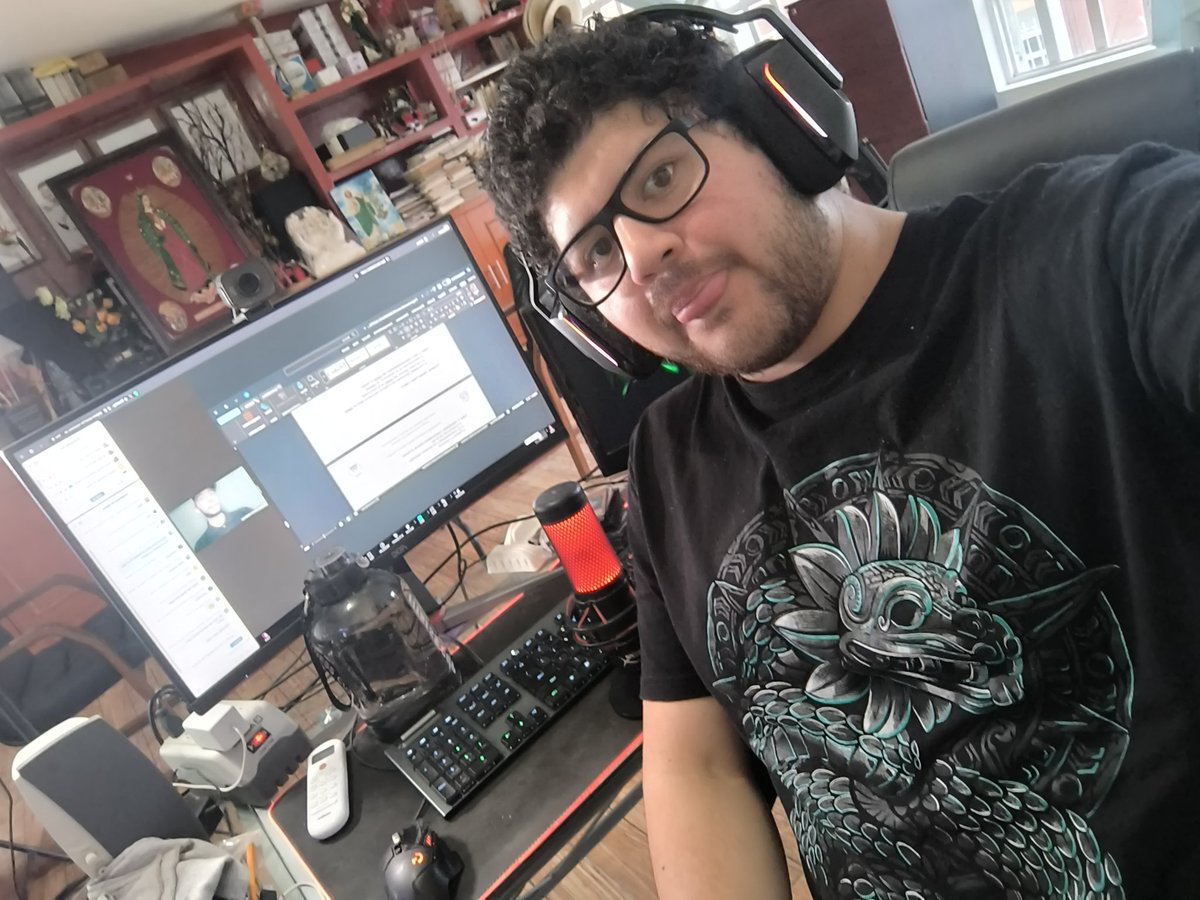 Aquí nomás echándome mis primeras 4 horas como profesor de casteo