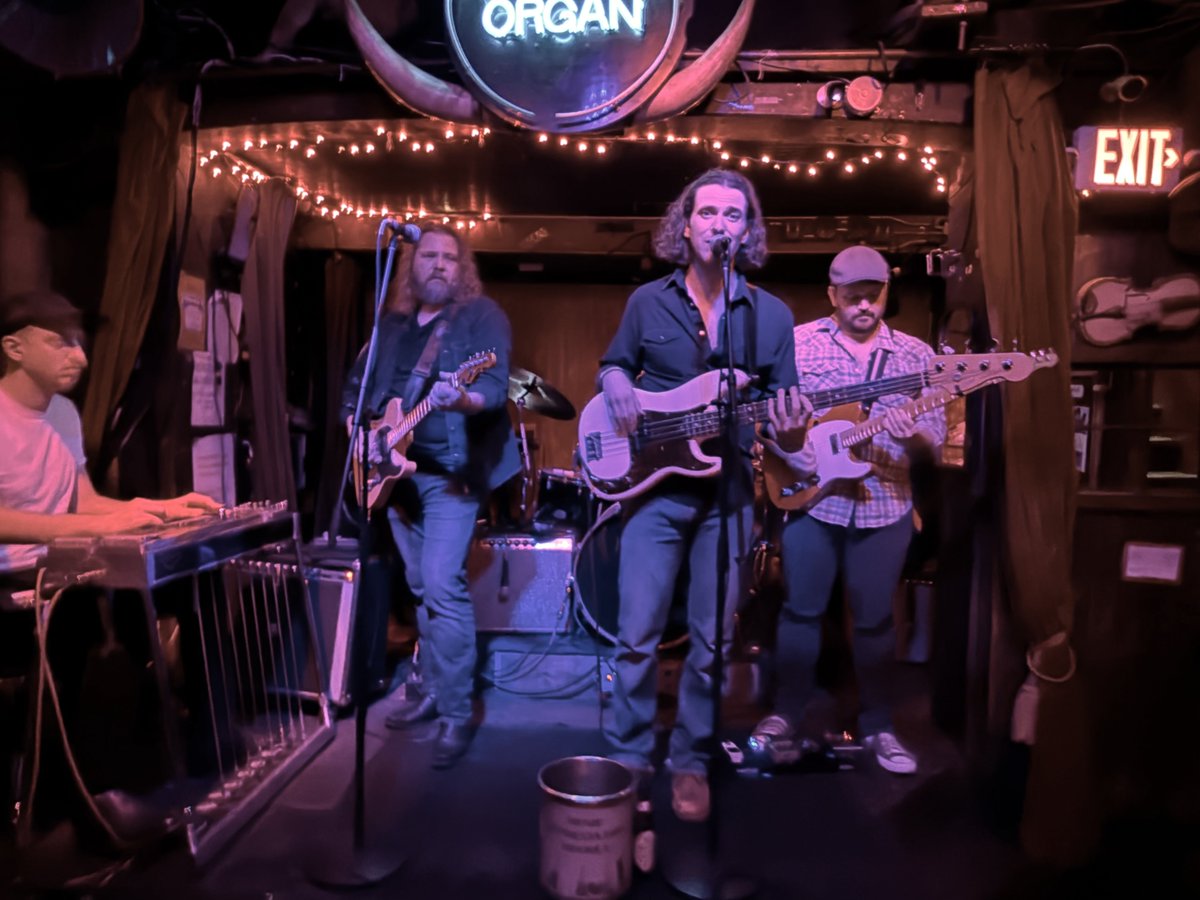 Jack and the boys will be back at Madam's Organ Wednesday night after a marathon weekend of gigs. They'll be rested and ready to saddle up!