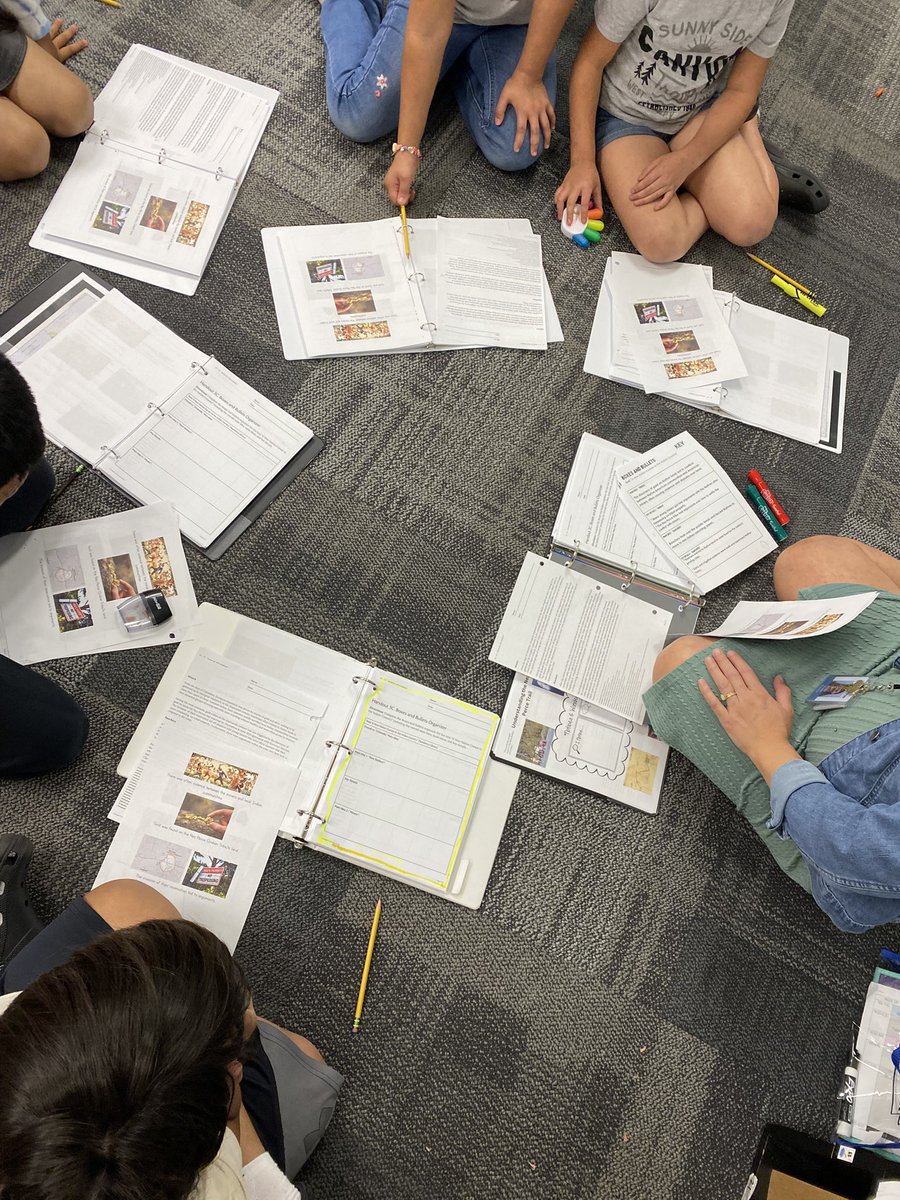 5th graders did an excellent job jigsawing a text about U.S. Westward Expansion today. #5thgrade #WitandWisdom #ELA #ELL <a href="/hawks_hc/">Havencroft Hawks</a>