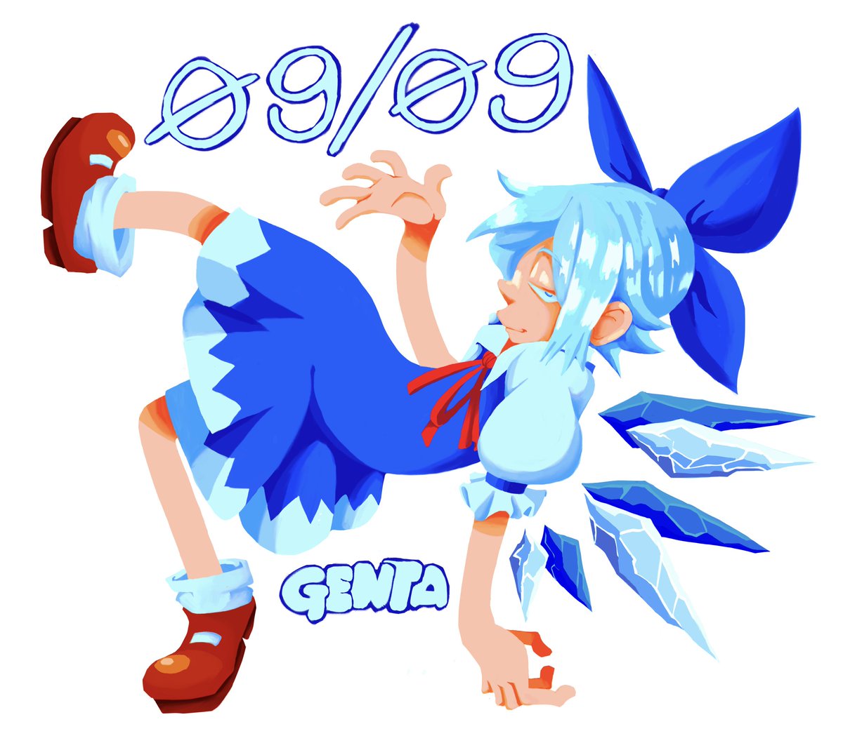 genta_935's tweet photo. YES YES YES TODAY IS A GOOD DAY

HAPPY CIRNO DAY !!! https://t.co/QDtaUTk0Wx