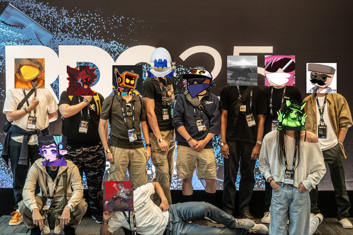 MichaelsZombies's tweet image. First RDC for most members of the MZ Team, and we can collectively say it was a huge & memorable experience. Not just the event itself, but also all the creators and friends online that we got to meet.
Today is our last day together before everyone heads out.
Love you all ❤️