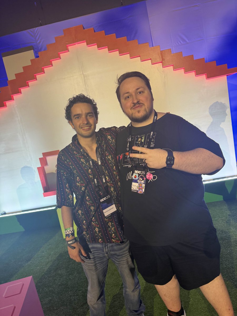Olicai's tweet image. Had a great time at RDC with my wife @Jazzyxthree! It was amazing to see all my friends again, and meet new people! Excited to see everyone again next year!!
#Roblox #RobloxDev #RDC25