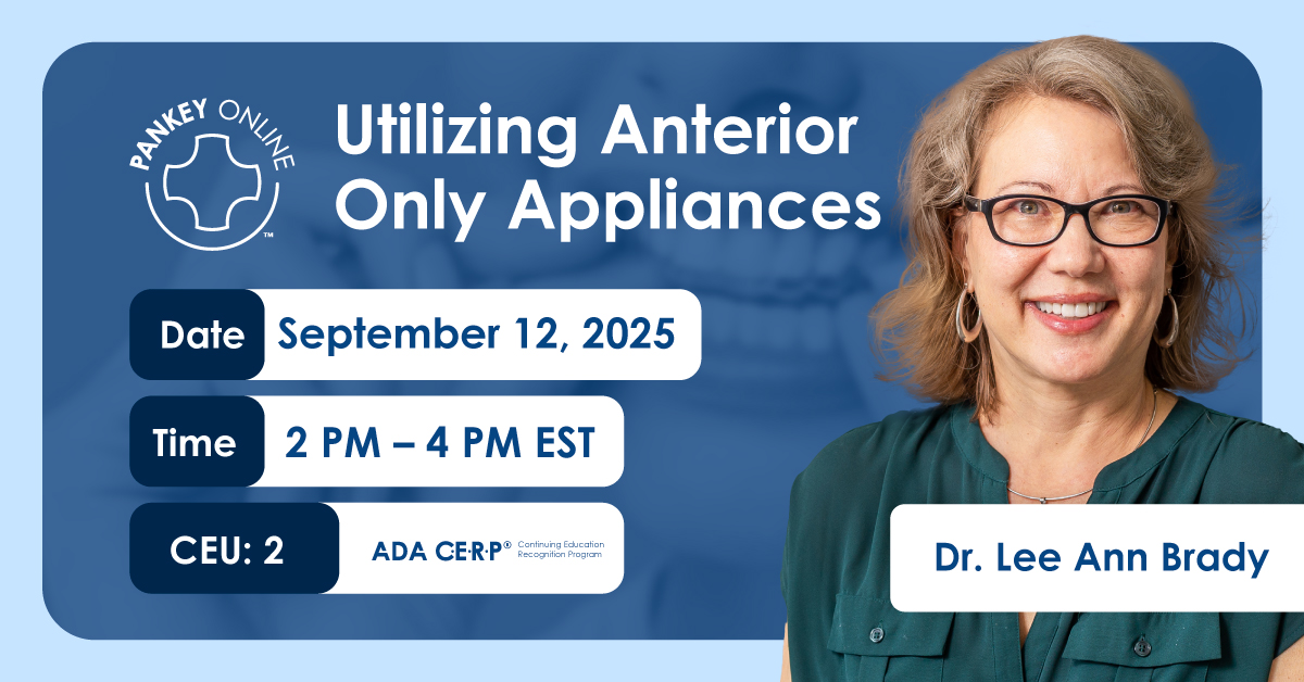 Do you know how to use an #anteriorappliance correctly both diagnostically and therapeutically? 🦷 

Learn this from our expert in the field, Dr. Lee Ann Brady!

Register Now: hubs.li/Q03HJ8xx0