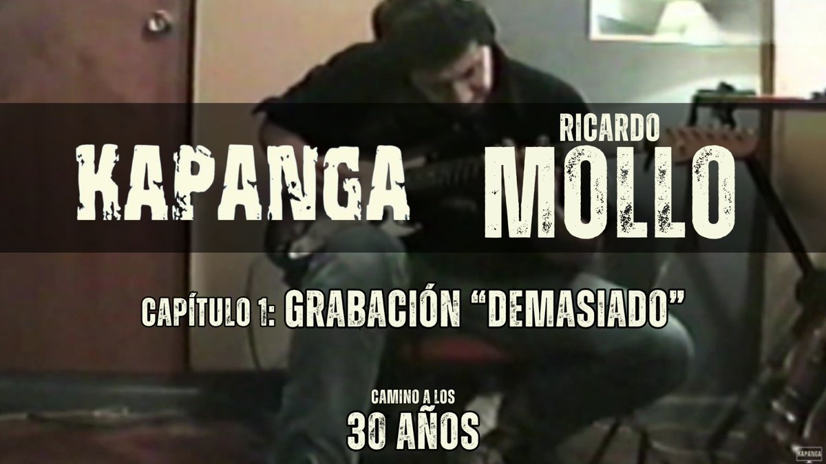 CAPITULO 1: Grabación DEMASIADO con Ricardo Mollo

youtu.be/5vOvHdgzfPo?si…