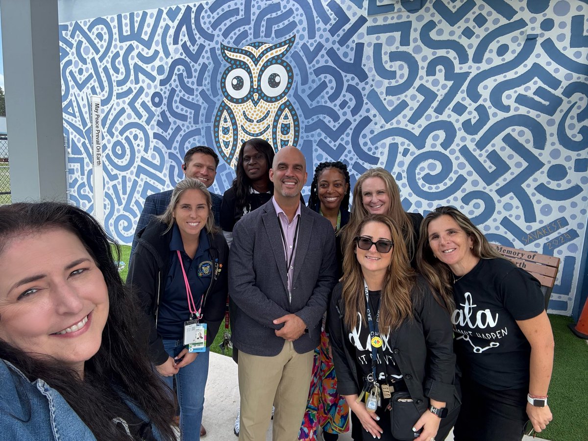 Final product of our new mural at CYE! <a href="/CypressOwls/">Vanessa Schnur</a> <a href="/Jonathan_ElemEd/">Jonathan White</a> <a href="/alison4pompano/">alison4pompano</a>