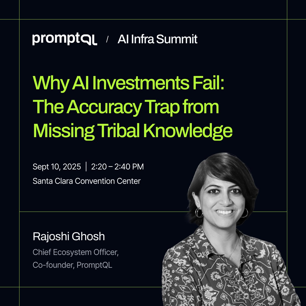 PromptQL's tweet image. 𝗘𝗻𝘁𝗲𝗿𝗽𝗿𝗶𝘀𝗲𝘀 𝗮𝗿𝗲 𝗳𝗮𝗹𝗹𝗶𝗻𝗴 𝗳𝗼𝗿 𝘁𝗵𝗲 𝘀𝗮𝗺𝗲 𝗔𝗜 𝘁𝗿𝗮𝗽.

The demo is flawless. The pilot shows promise. But in production, the cracks appear. AI answers confidently…and it’s wrong. Trust evaporates. Adoption dies.

That’s the pitfall: what looks…