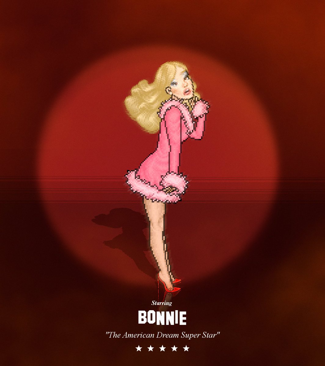 meet BONNIE.
the golden girl everyone wants, and wants to be.