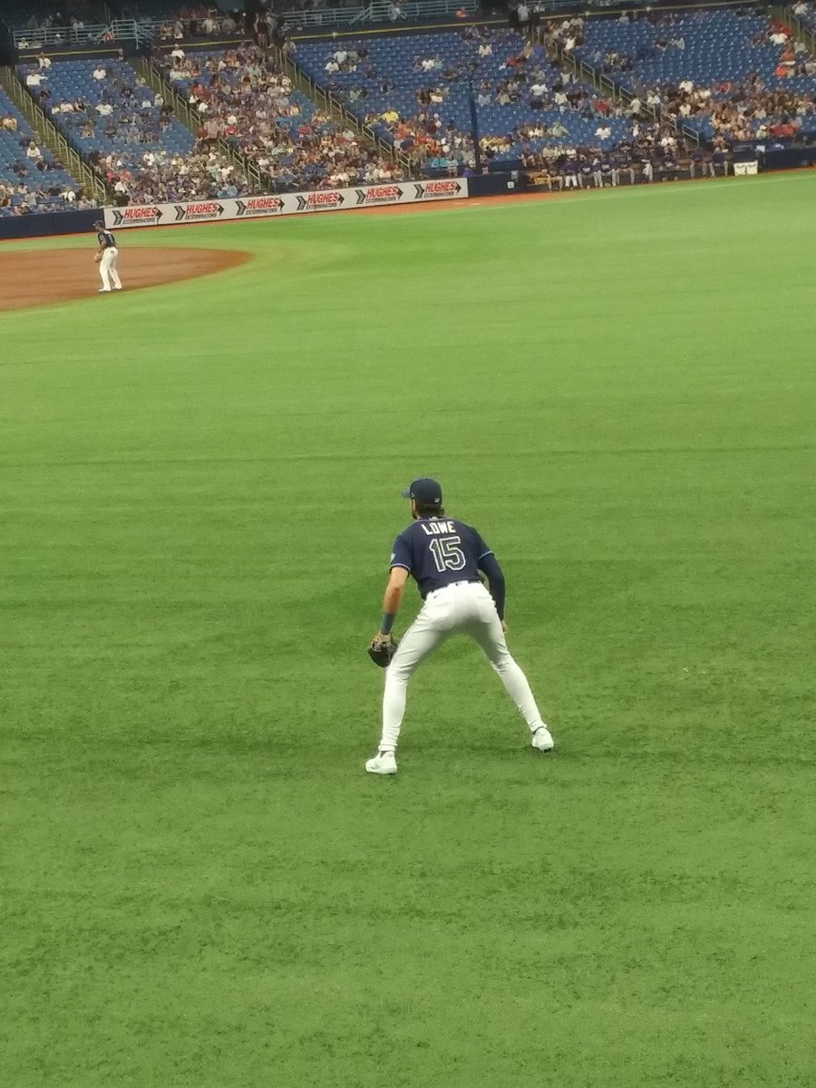 pmay225's tweet image. Here admiring JLowe's home run!!!#RaysUp #ItGone Oh #Hey15