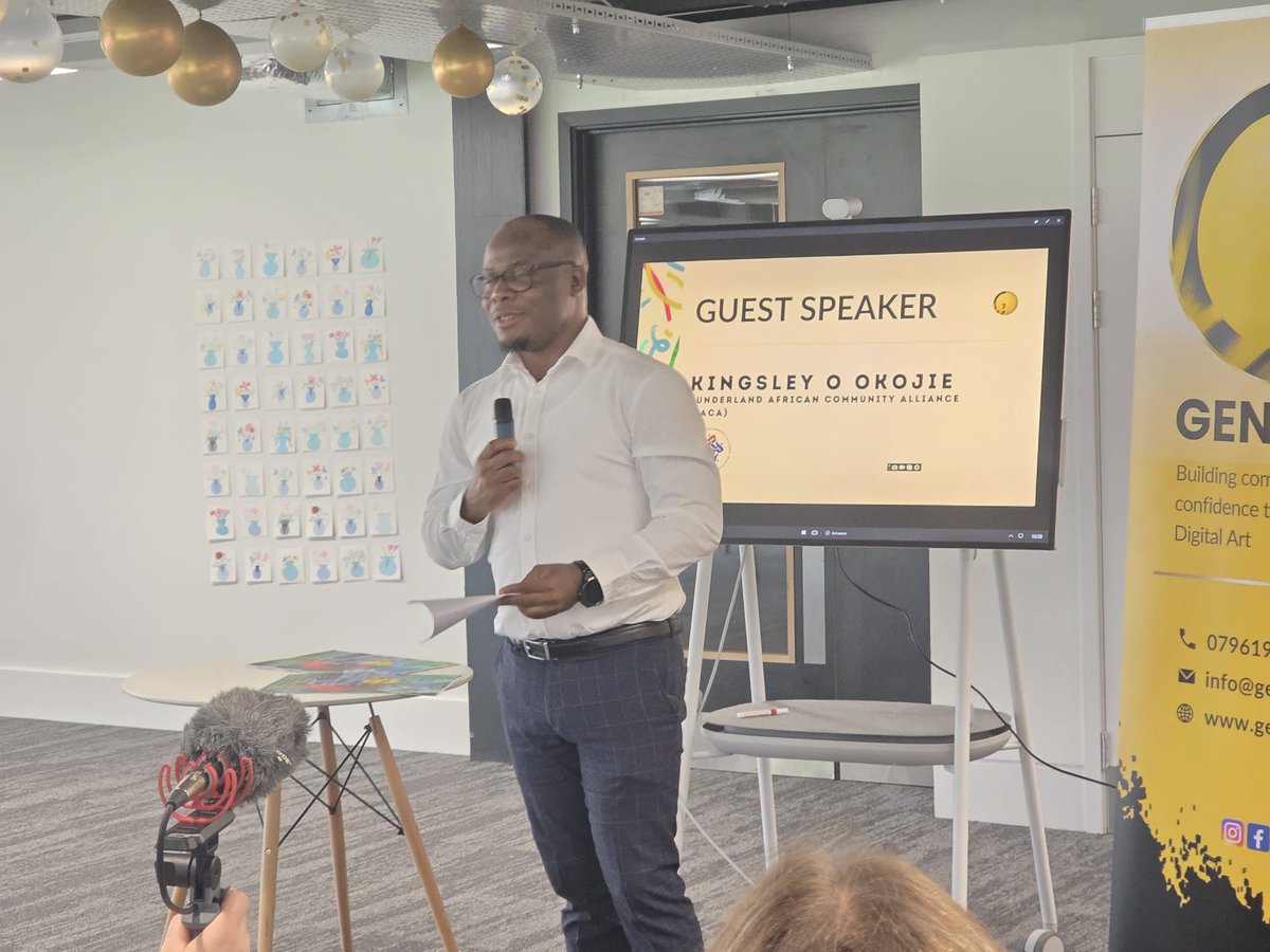 SACAsunderland's tweet photo. Thanks to @gen_d_cic for inviting our Chair as a guest speaker to your event. He had the opportunity of meeting with the Mayor and discussed the opportunity of working together for the good of the city. @OneLuv_1 @TNLComFund @CFNorthEast @tpwnec https://t.co/QavAQCW7Lp