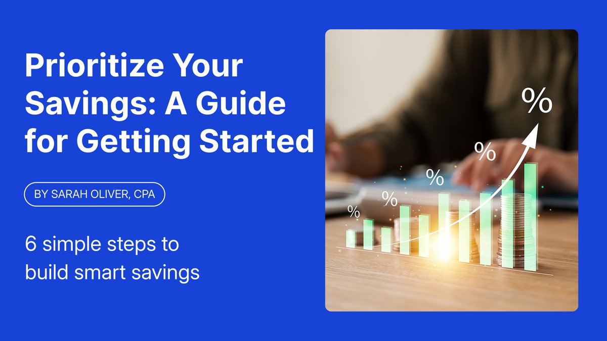 New to saving? You’re not alone! Sarah Oliver, CPA, breaks down 6 essential steps to build a solid savings foundation in our latest Spear Digest.  

Take control of your financial future! 👉  bit.ly/46nT2Ny