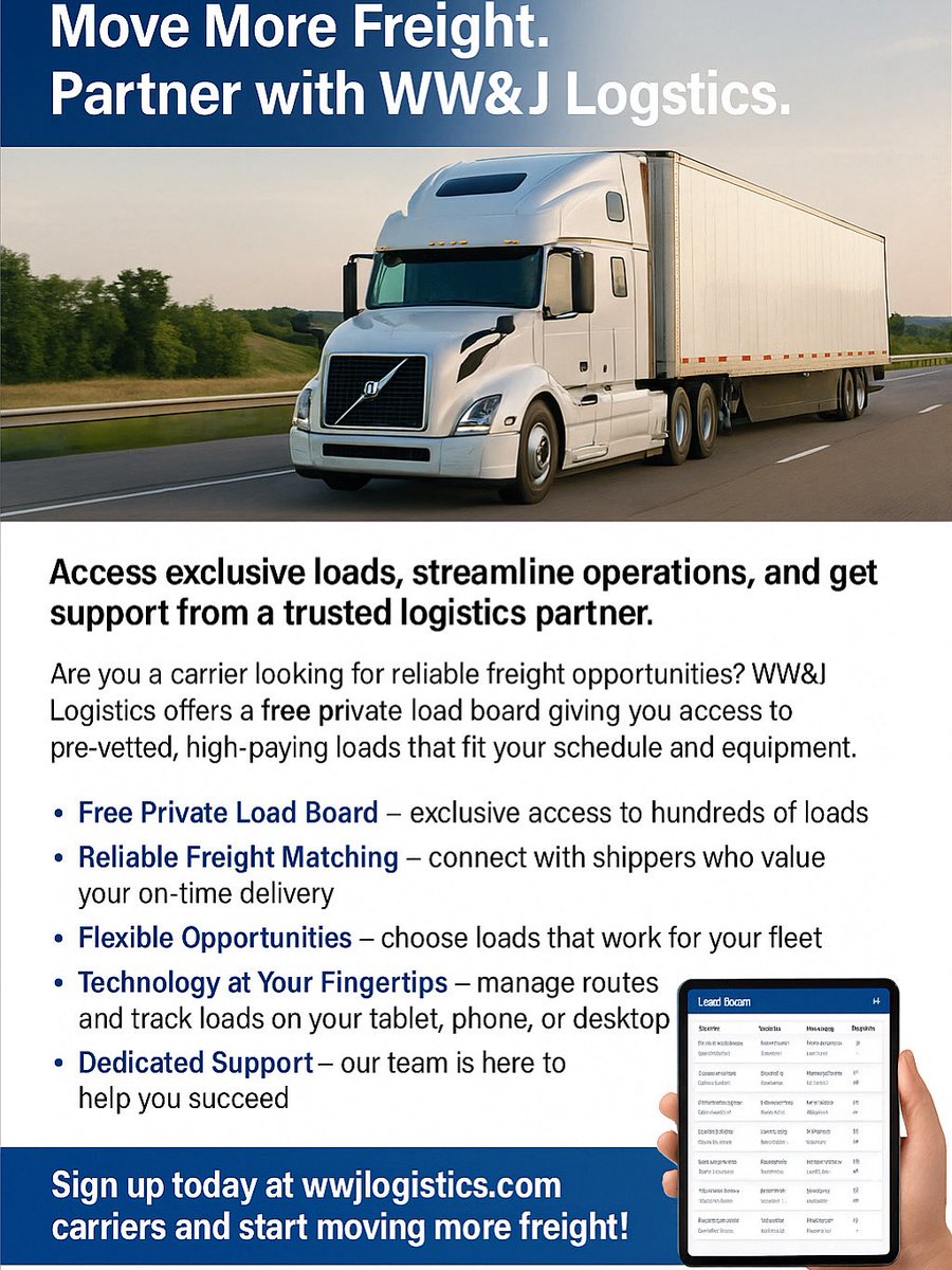 WW&J Logistics (@wwjlogistics1) on Twitter photo 